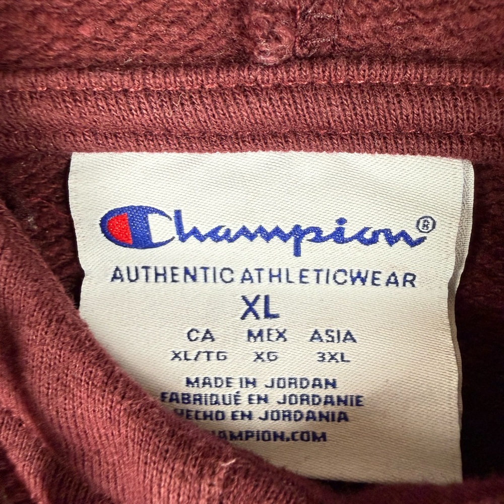 Champion Harvard University Authentic Athletic Wear Hoodie Women's XL‎ Burgundy - Picture 4 of 8